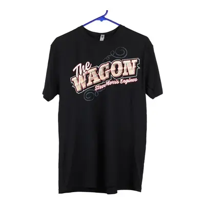 The Wagon Next Apparel Graphic T-Shirt - Medium Black Cotton