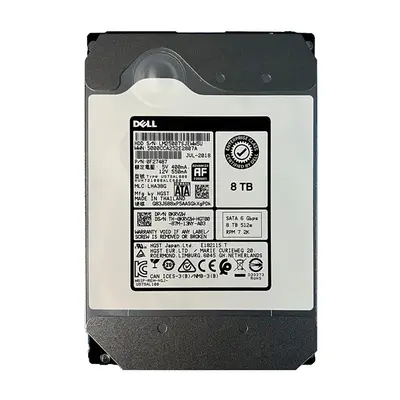 KRV2W Dell 8TB 6Gb/s SATA 7200 3.5-Inch Hard Drive
