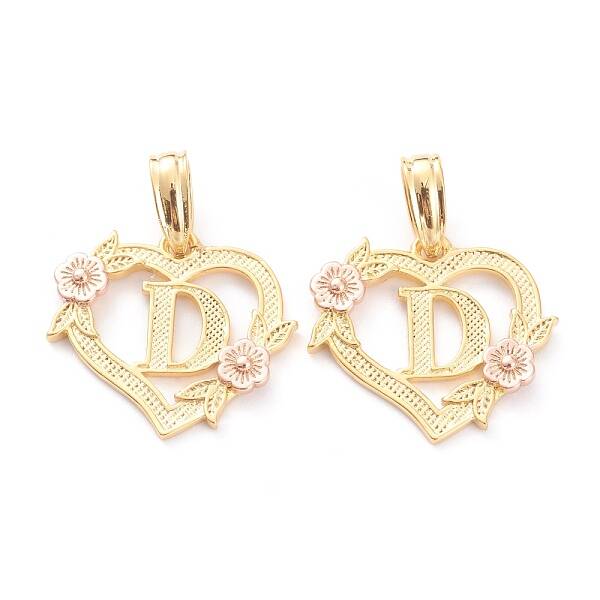 Real 18K Gold Plated Brass  Pendants