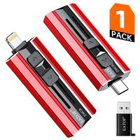EATOP USB Flash Drive Intended for iPhone iPad, Memory Stick Storage for Photos and Videos Backup, Compatible with iPhone iPa...