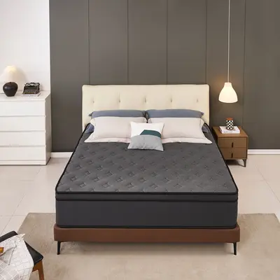 MRH 12-inch Twin Full Queen king Mattress PocketMedium Firm Hybid Mattresses In A BIsolation Cool SleepAnd PressureSpring For...