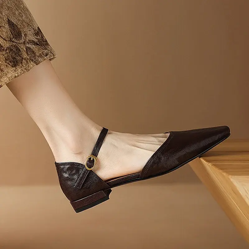CHIKO Jamall Square Toe Block Heels Pumps Shoes