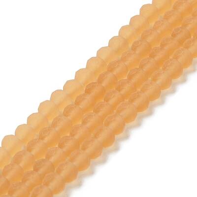 Transparent Glass Beads Strands