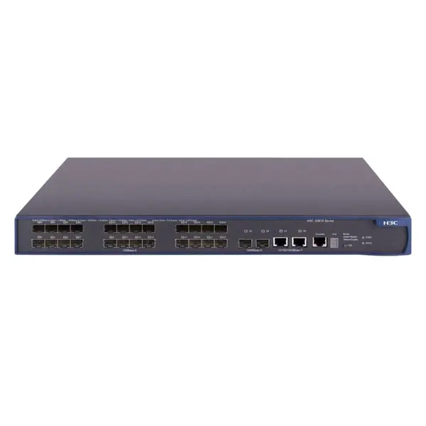JD338A HP A3610-24-SFP 24 x SFP Ports 10/100Base-TX + 2 x SFP GBE + 2 x RJ-45 Ports Layer 4 Managed 1U Rack-mountable Fast Et...