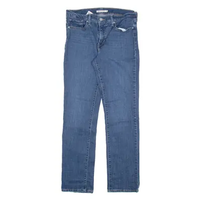 LEVI'S 314 Womens Jeans Blue Slim Straight W31 L32
