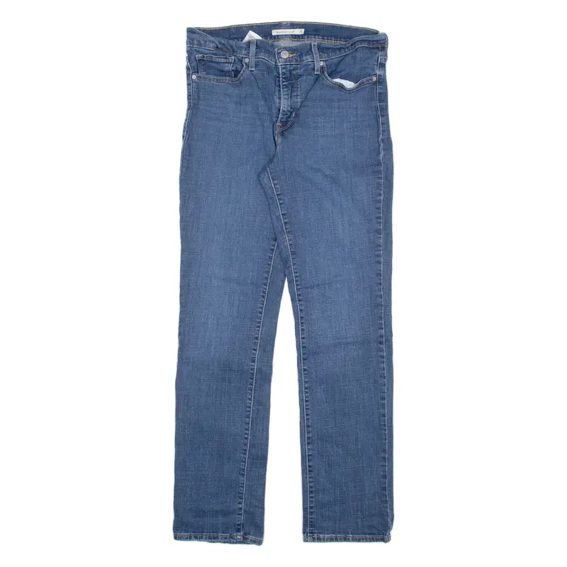 LEVI'S 314 Womens Jeans Blue Slim Straight W31 L32