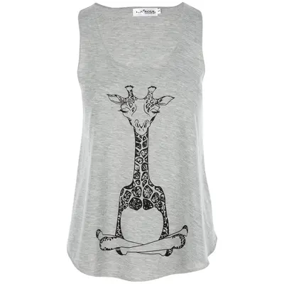 Om Giraffe Tank Top - XL
