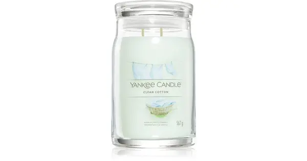 Yankee Candle Candle Clean Cotton Signature - 567.0g