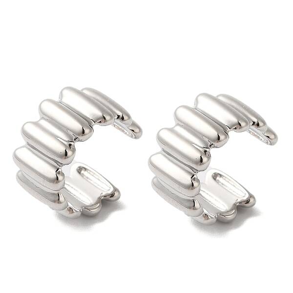 Brass Cuff Earrings for Women