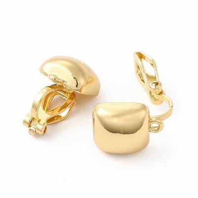 Alloy Clip-on Earring Findings