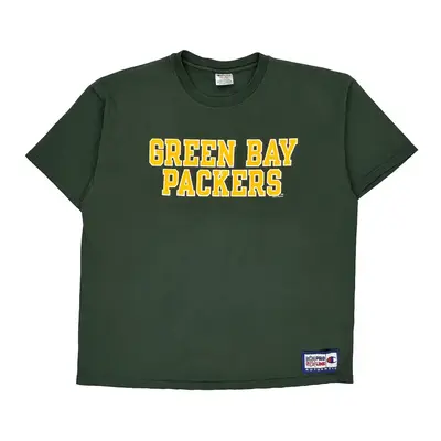 Green Bay Packers Champion Nfl T-Shirt - 2XL Green Cotton | Size: xx-large