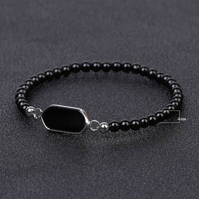 Hexagon Brass Link Bracelets