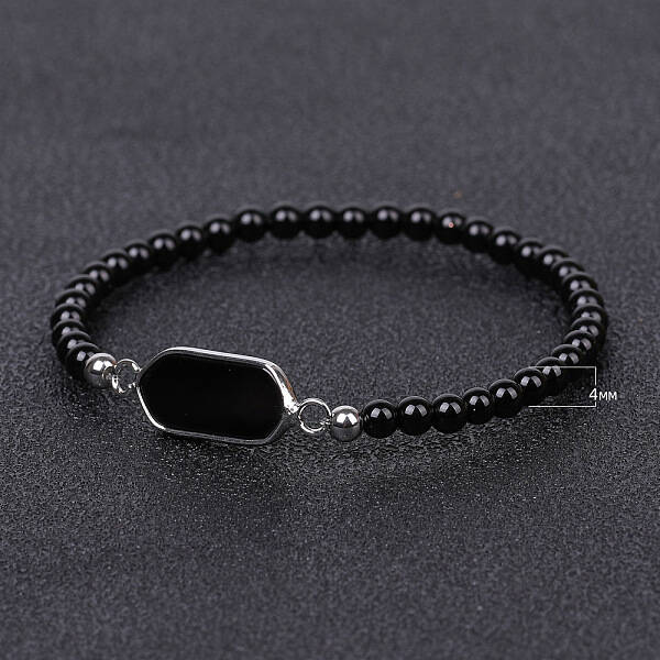 Hexagon Brass Link Bracelets