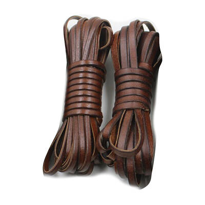 Flat Leather Jewelry Cord
