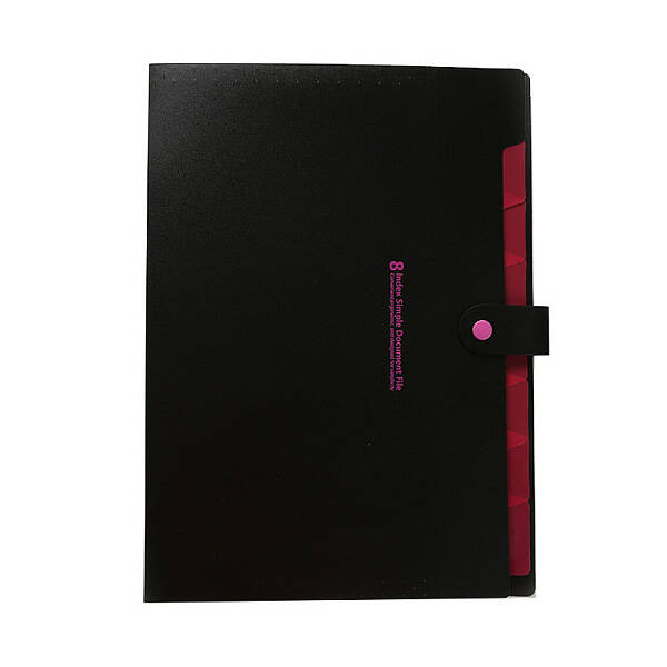 PP 8 Pockets Expanding File Folder