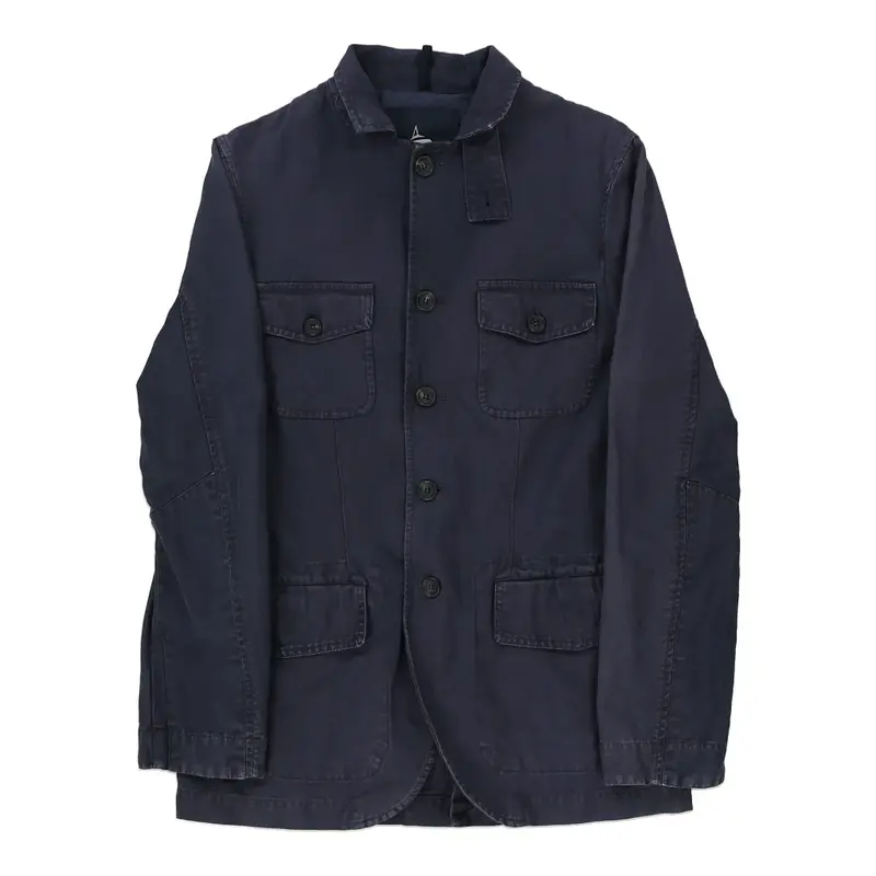 Marina Yachting Jacket - Medium Navy Cotton Blend