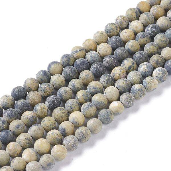 Natural Yellow Turquoise(Jasper) Beads Strands