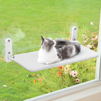 Zakkart Easy Fold Cat Window Perch - Cordless, Fold-Up, Zip Closure Embeded Machine Washable Bed Cover, Robust Metal Frame - ...
