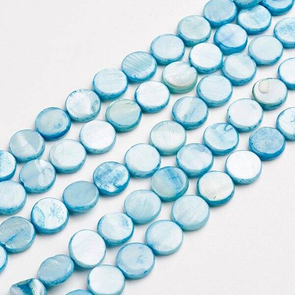Natural Freshwater Shell Beads