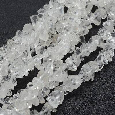 Natural Quartz Crystal Beads Strands