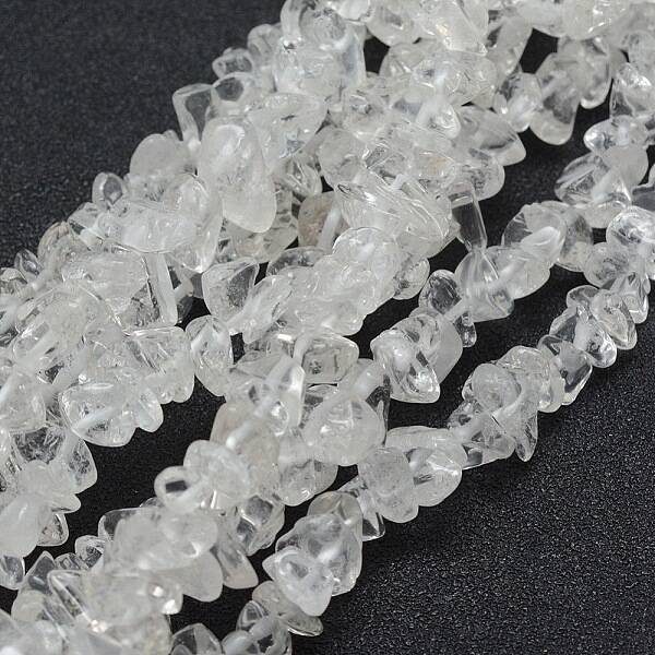 Natural Quartz Crystal Beads Strands
