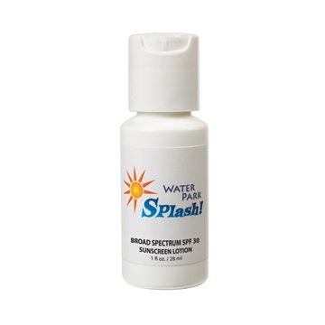 100 Custom 1 oz SPF 30 Sunscreen Bottle - Broad Spectrum