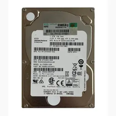 876936-002 HP 1.2TB 12Gb/s SAS 10000 2.5-inch Hard Drive