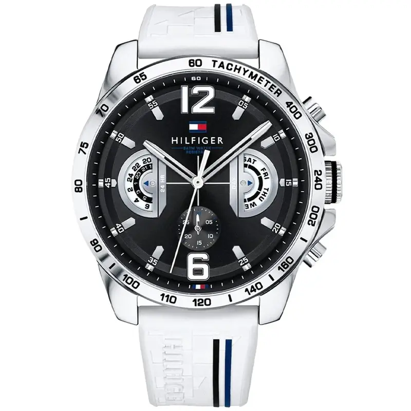 Tommy Hilfiger 1791475 White Decker Men's Watch