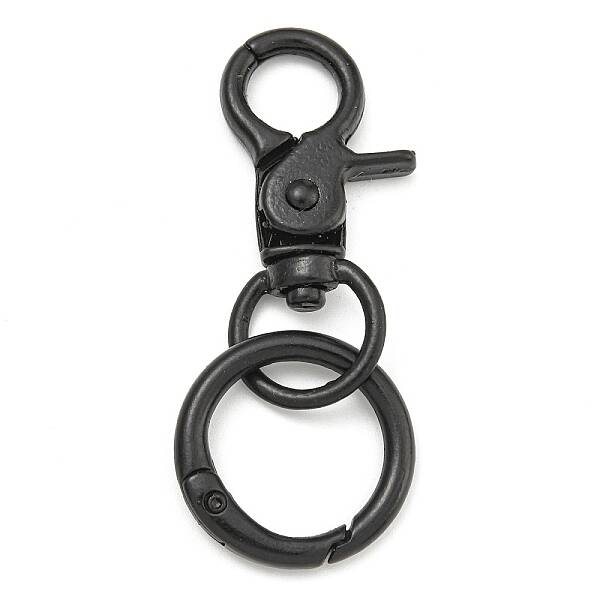Spray Painted Alloy Split Key Rings