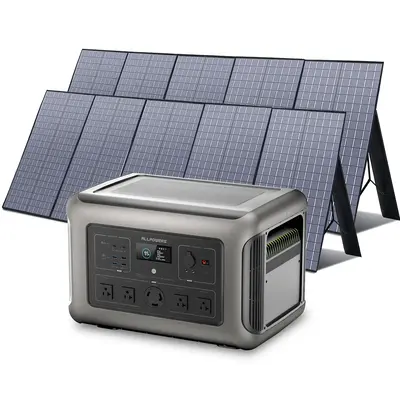 Solar Generator Kit 3200W Power Station 400W Solar Panel