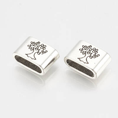 Tibetan Style Alloy Slide Charms