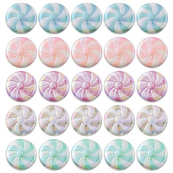 UV Plating Opaque Acrylic Beads