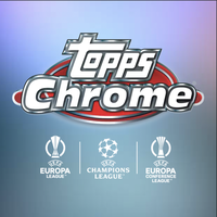 Topps Chrome 24/25 Blaster Box - Official UEFA Europa League Champions League & Europa Conference League Trading Card Pack