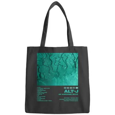 Alt- J Posters Bags, An Awesome Wave Album Tracklist Bags