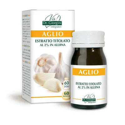Dr Giorgini Garlic extract titrated 60 tablets