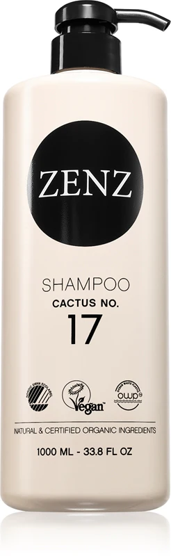 ZENZ Organic Cactus No. 17 intense hydrating shampoo 1000 ml