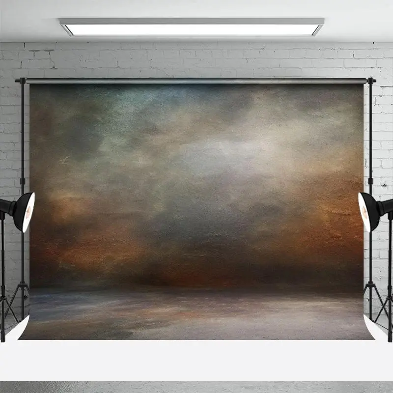 Colorful Cloudy Old Master Photoshoot Studio Backdrop - Aperturee