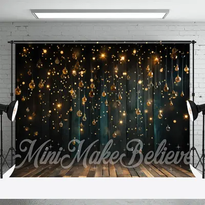 Glitter Bokeh Lamp Bulb Backdrop For Photo Studio - Aperturee