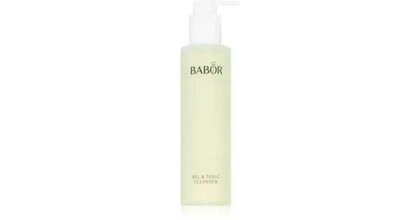 Babor 2 in 1 cleansing gel and skin tonic for combination and oily skin (Gel & Tonic Clean ser) 200 ml