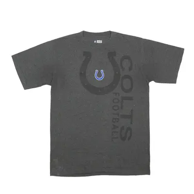 NFL Indianapolis Colts USA T-Shirt Grey Short Sleeve Mens M