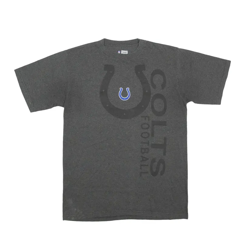 NFL Indianapolis Colts USA T-Shirt Grey Short Sleeve Mens M