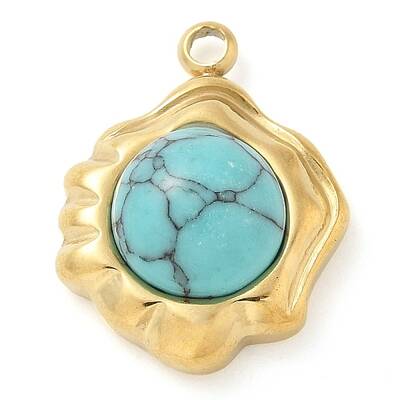 Synthetic Turquoise Pendants