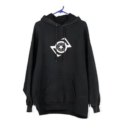 Lee Hoodie - XL Black Cotton Blend