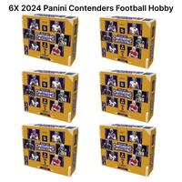 Football PYT 101 - 2024 Panini Contenders Football Hobby 6 Box Break