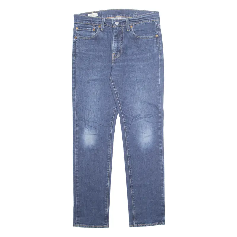 LEVI'S 501 Jeans Mens Blue Regular Straight Stone Wash W32 L32