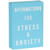 Affirmation Cards for Stress & Anxiety Relief - 50 Prompts for Inner Peace, Emotional Balance & Daily Reassurance