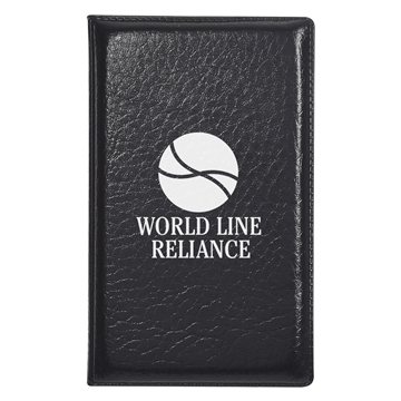 100 Customized Leather Look Padfolio With Sticky Notes & Flags - ...