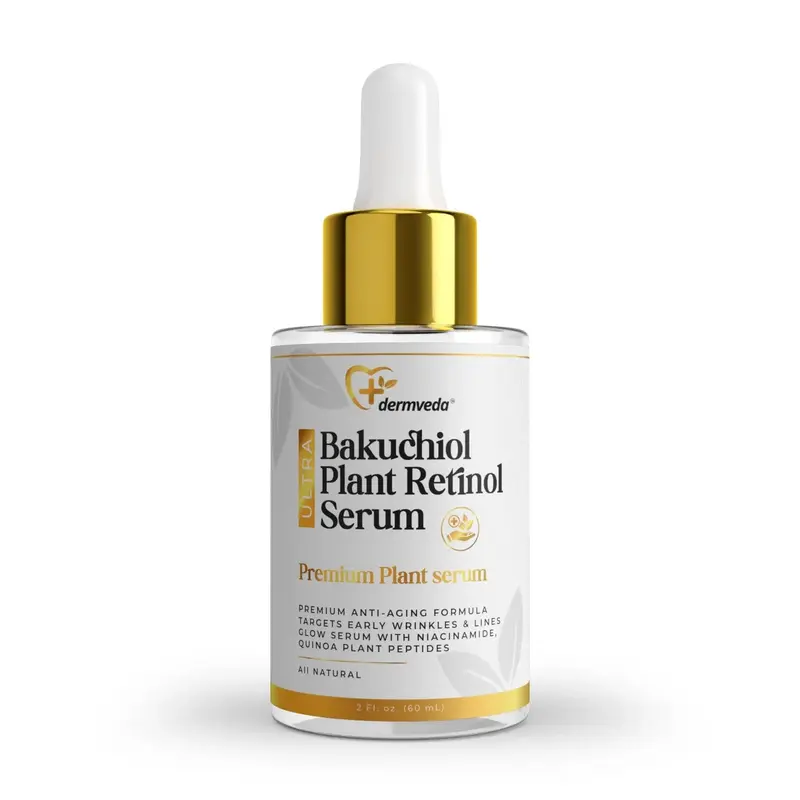 Organic Bakuchiol Serum - Face Serum | Anti-Aging Cream and Antioxidant Serum