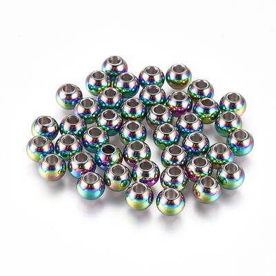 Ion Plating(IP) 304 Stainless Steel Beads
