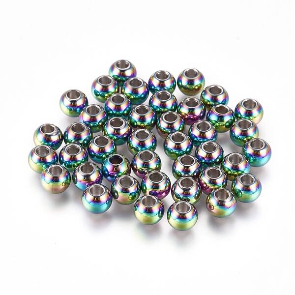 Ion Plating(IP) 304 Stainless Steel Beads